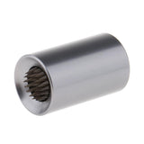 Maxbell 2-In-1 Mini Pool Cue Tip Repair Tool Billiard Tip Shaper Scuffer Gray