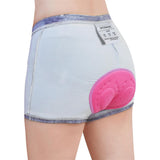 Maxbell Maxbell Women Riding Underwear Briefs 3D Padded Bike Bicycle Cycling Pants Shorts S