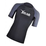 Maxbell Men Surfing Rash Guard Short Sleeve Top Quick Drying T-Shirt Swimwear M