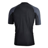 Maxbell Men Surfing Rash Guard Short Sleeve Top Quick Drying T-Shirt Swimwear M