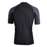 Maxbell Men Surfing Rash Guard Short Sleeve Top Quick Drying T-Shirt Swimwear XXXL