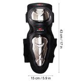 Maxbell Maxbell Motorcycle Knee Armour Motorbike Motocross Knee Pads Protector Guards Brace