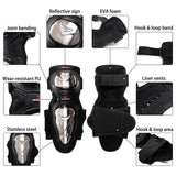 Maxbell Maxbell Motorcycle Knee Armour Motorbike Motocross Knee Pads Protector Guards Brace