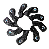 Maxbell Maxbell 4-AW  9pcs Golf Club Head Cover Irons Headcover Protector with Number Black