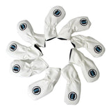 Maxbell 4-AW 9pcs Golf Club Head Cover Irons Headcover with 2pcs Ball Holder Bag