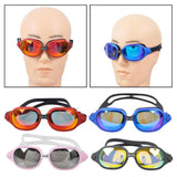 Maxbell Swimming Glasses Anti Fog Underwater Diving Eyes Protection Goggles Red
