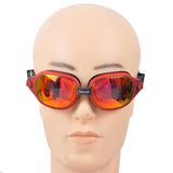 Maxbell Swimming Glasses Anti Fog Underwater Diving Eyes Protection Goggles Red