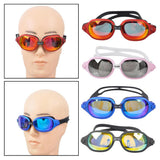Maxbell Swimming Glasses Anti Fog Underwater Diving Eyes Protection Goggles Red