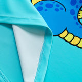 Maxbell Boy Swimsuit Guard Quick Dry Swimming Tops Snorkeling Shorts Costume and Cap
