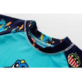 Maxbell Boy Swimsuit Guard Quick Dry Swimming Tops Snorkeling Shorts Costume and Cap