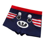 Maxbell Kids Swimsuit Shorts Swimwear Youth Swimming Bath Pants Navy Bear XL