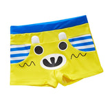 Maxbell Kids Swimsuit Shorts Swimwear Youth Swimming Bath Pants Yellow Bear XL