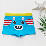 Maxbell Kids Swimsuit Shorts Swimwear Youth Swimming Bath Pants Light Blue M