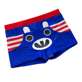 Maxbell Kids Swimsuit Shorts Swimwear Youth Swimming Bath Pants Dark Blue L