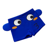 Maxbell Kids Swimsuit Shorts Swimwear Youth Swimming Bath Pants Blue Fish L