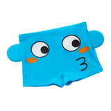 Maxbell Kids Swimsuit Shorts Swimwear Youth Swimming Bath Pants Dark Blue Fish M