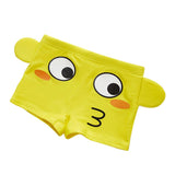 Maxbell Kids Swimsuit Shorts Swimwear Youth Swimming Bath Pants Yellow Fish L