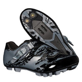 Maxbell Women Men Mountain Cycling Shoes MTB Bicycle Biking Shoe Fit 2 Bolt Cleat 40