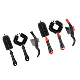 Maxbell Maxbell Bicycle Cleaning Brush Bike Chain Tyre Wheel Wash Cleaner Tool Set Black