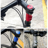 Maxbell Maxbell Adjustable Bicycle Fork Stem Extender Handlebar Riser Head Up Adaptor Blue