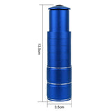 Maxbell Maxbell Adjustable Bicycle Fork Stem Extender Handlebar Riser Head Up Adaptor Blue