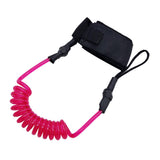 Maxbell Maxbell Paddle Safety Rod Elastic Leash Boats Raft Stretch Rope Rose Red