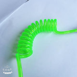Maxbell Maxbell Paddle Safety Rod Elastic Leash Boats Raft Stretch Rope Fluorescent Green