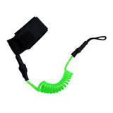 Maxbell Maxbell Paddle Safety Rod Elastic Leash Boats Raft Stretch Rope Fluorescent Green
