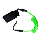 Maxbell Maxbell Paddle Safety Rod Elastic Leash Boats Raft Stretch Rope Fluorescent Green