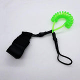 Maxbell Maxbell Paddle Safety Rod Elastic Leash Boats Raft Stretch Rope Fluorescent Green