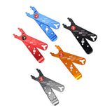 Maxbell Maxbell Bike Clamp Valve Pneumatic Lever Opener Missing Link Plier Tyre Spoon Black