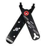 Maxbell Maxbell Bike Clamp Valve Pneumatic Lever Opener Missing Link Plier Tyre Spoon Black