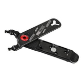 Maxbell Maxbell Bike Clamp Valve Pneumatic Lever Opener Missing Link Plier Tyre Spoon Black