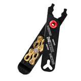 Maxbell Maxbell Bike Clamp Valve Pneumatic Lever Opener Missing Link Plier Tyre Spoon Black