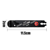 Maxbell Maxbell Bike Clamp Valve Pneumatic Lever Opener Missing Link Plier Tyre Spoon Black
