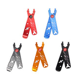 Maxbell Maxbell Bike Clamp Valve Pneumatic Lever Opener Missing Link Plier Tyre Spoon Black