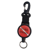 Maxbell 2pcs Stretchable Diving Webbing Hook Lanyard Fin Mask Gear Nylon Retractor