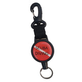 Maxbell 2pcs Stretchable Diving Webbing Hook Lanyard Fin Mask Gear Nylon Retractor