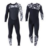 Maxbell Men 3mm Diving Wetsuit One-Piece Long Sleeve Wet Suit Jumpsuit M