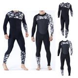Maxbell Men 3mm Diving Wetsuit One-Piece Long Sleeve Wet Suit Jumpsuit M