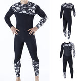 Maxbell Men 3mm Diving Wetsuit One-Piece Long Sleeve Wet Suit Jumpsuit M