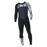Maxbell Men 3mm Diving Wetsuit One-Piece Long Sleeve Wet Suit Jumpsuit M