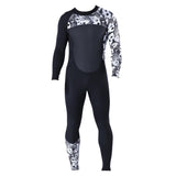 Maxbell Men 3mm Diving Wetsuit One-Piece Long Sleeve Wet Suit Jumpsuit M