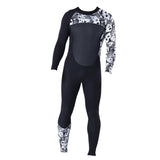Maxbell Men 3mm Diving Wetsuit One-Piece Long Sleeve Wet Suit Jumpsuit M