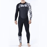 Maxbell Men 3mm Diving Wetsuit One-Piece Long Sleeve Wet Suit Jumpsuit M