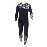 Maxbell Men 3mm Diving Wetsuit One-Piece Long Sleeve Wet Suit Jumpsuit Skull XL