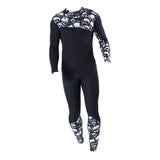 Maxbell Men 3mm Diving Wetsuit One-Piece Long Sleeve Wet Suit Jumpsuit Skull XL