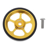 Maxbell Maxbell Premium Folding Bike Easy Wheels Modified Easywheel for Brompton Gold