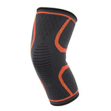 Maxbell Knee Support Compression Bandage Brace Gym Sports Guard Wrap M Orange