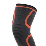 Maxbell Knee Support Compression Bandage Brace Gym Sports Guard Wrap M Orange